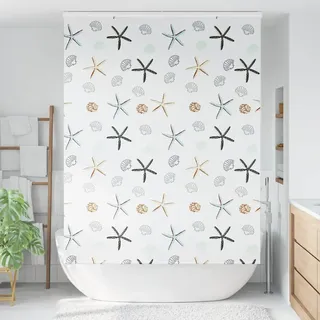 vidaXL Duschrollo mit Kassette 150x240 cm Stoffbreite 146 cm