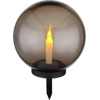 GLOBO Solarleuchte Kunststoff 1XLED 0 lm schwarz