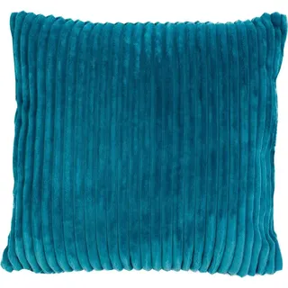 Gözze Cord-Optik Dekokissen 50 x 50 cm Blau