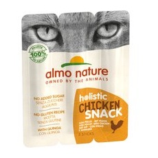 15g Almo Nature Holistic Snack Cat Snackuri pisici - Pui