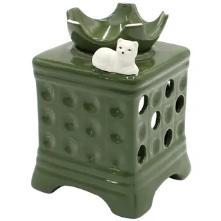 Dekohelden24 Duftlampe als Kachelofen 10 x 10 x 15 cm