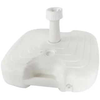 Chillvert 17l Sonnenschirm Basis 46x46x12 Cm - White - One Size
