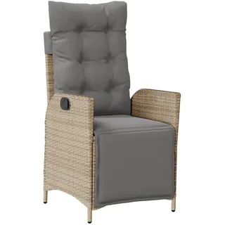 vidaXL Gartensessel 187 x 0 x 0 cm beige