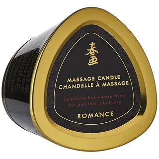 Shunga Erotic Art Shunga E25761 Massagekerze Romance, Erdbeere