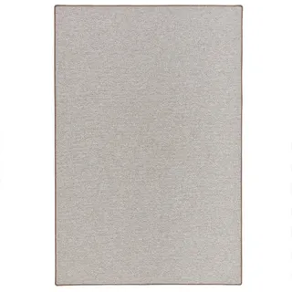 Snapstyle Feinschlingen Veloursteppich 133 x 133 cm Schwarz