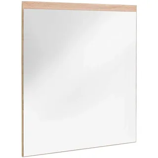 MCA Furniture Wandspiegel 75 x 87 cm Eichefarben