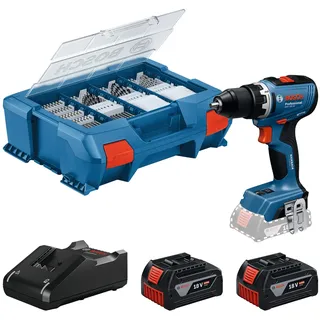 Bosch GSR 18V-65 inkl. 2 x 4,0 Ah + L-Case