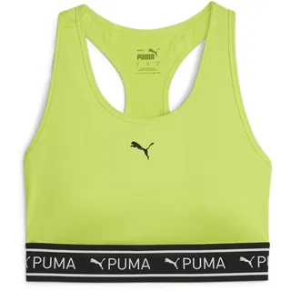 Puma 4Keeps Elastic Mid Support Sport-BH Damen 39 lime pow XL
