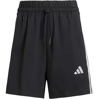 adidas Essentials 3 Stripes Cotton Shorts Black/White L