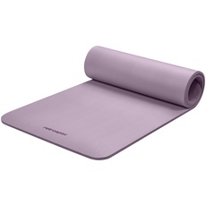 Retrospec Solana Yogamatte, 1,27 cm dick, mit Nylonband, für Damen und Herren, rutschfeste Trainingsmatte für Yoga, Pilates, Stretching, Boden- und Fitness-Workouts, violetter Dunst