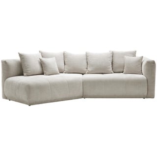 hom'in Hom`in Ecksofa Creme, - 315x180 cm,