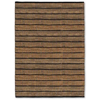 Schöner Wohnen Nalaya Juteteppich 160 x 230 cm Schwarz