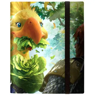 Ultra PRO - Final Fantasy x Universes Beyond Gyashl Greens 9-Pocket PRO-Binder for Magic: The Gathering | TCG Card Collector Album, MTG Binder, Final Fantasy Card Binder, Deck Storage Binder