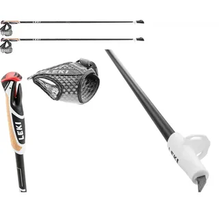 Leki Pacemaker Lite 100 cm black-white-neonyellow