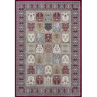 Webteppich , Rot , Textil , Ornament , rechteckig , 240x340 cm , Textiles Vertrauen - Oeko-Tex® , für Fußbodenheizung geeignet, in verschiedenen Größen erhältlich, Fasern thermofixiert (heatset) , Teppiche und Böden, Teppiche, Webteppiche