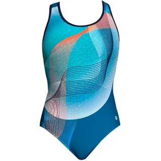 Ras Brunei Sport Back Badeanzug - Petrol - 36