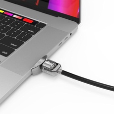 Bild Maclocks Ledge MacBook Pro 16" Schlossadapter mit verschlüsseltem Kabelschloss, MBPR16LDG01KL-2