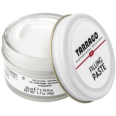 Tarrago | Füllpaste Glas 50ml | Füllpaste zur Reparatur von Leder-, Kunstleder- und Gummischuhen aller Art (farblos 00)