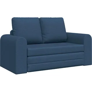 vidaXL Schlafsofa Blau 148 x 71 x 83 cm Stoff - Blau