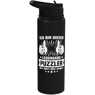 Legendärer Puzzler Legende Puzzler Stainless Steel Insulated Water Bottle