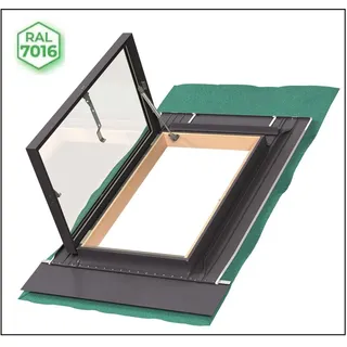 Fakro Dachausstiegsfenster WGU-X – 46 x 75 cm – seitlich öffnend