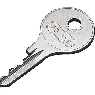 HOPPE Fenstergriffschlüssel gleichschließend 2D156 Eisen, vernickelt