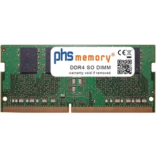 PHS-ELECTRONIC PHS-memory RAM Speicher kompatibel mit QNAP TS-464-4G DDR4 SO DIMM 3200MHz