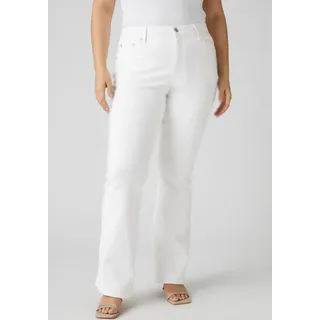 Levi's 726 Hr Flare Soft clean White