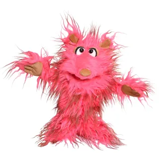 Living Puppets Handpuppe Klaus-Trude (W886) 35 cm rosa