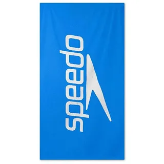 Speedo Logo Handtuch - Bondi Blue / White - One Size