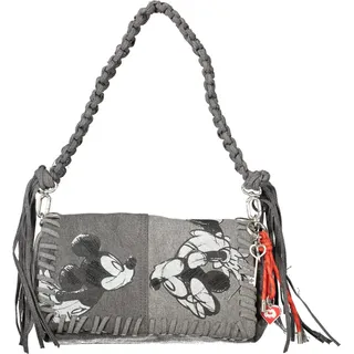 Graue Damentasche mit Mickey-Design, vielseitigen Riemen & Taschen - Grau