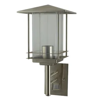 Außenlampe Wandlampe Außenleuchte Edelstahl Außenbeleuchtung LED Bewegungsmelder