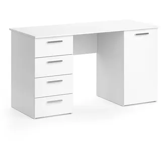 Vicco Schreibtisch Nico Weiß 137 x 60 cm, Model 35924 - Weiß