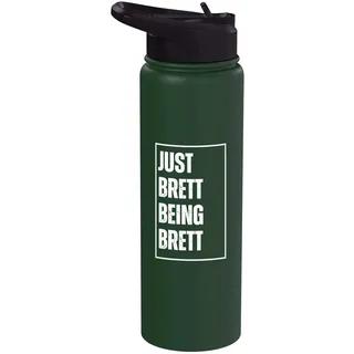 Just Brett Being Brett - Lustiger Vorname Witz Geburtstag Stainless Steel Insulated Water Bottle