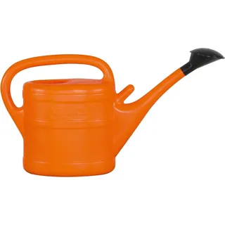 OBI Gießkanne 10 Liter mit abnehmbarer Brause und passendem Steckplatz Orange