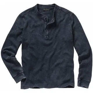 Henley-Shirt Schwarz 48