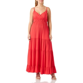 YAS Damen Yassirala Sl Ankle Dress S. Noos Kleid, Bittersweet, XS EU