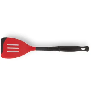 Le Creuset Pfannenwender mit Schlitzen Nylon Kirschrot