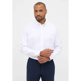 Eterna Langarmhemd »COMFORT FIT« NON IRON (bügelfrei), weiß