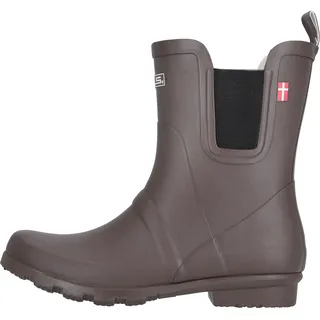 Mols Rubberboots Suburbs dunkelbraun|grau|braun 36