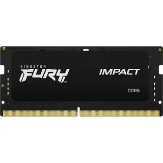 Kingston FURY Impact 64GB(2x32GB) 4800MT/s DDR5 CL38 SODIMM Gaming Speicher für Laptop Kit mit 2 - KF548S38IBK2-64