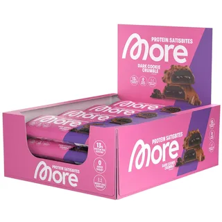 MORE Nutrition Proteinriegel Cookies Riegel 12 x 25 g