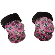 Babyline Lovely Skull Waschlappen, unisex, Fuchsia