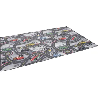 Snapstyle Snapstyle, Kinder und Spielteppich Disney Cars Grau 160x200cm