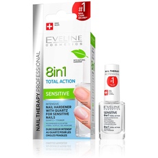 Bild von Nail Therapy Professional Nail Conditioner 8in1 Total Action Sensitive, 12 ml