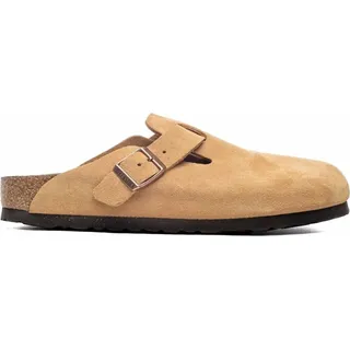 Birkenstock Boston Suede Latte Cream - EU 36 - Gelb