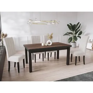 WFL GROUP Gemini 170 x 90 x 78 cm braun
