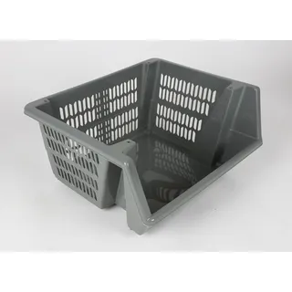 Stapelregal Stapelbox Kunststoff Küche Gemüsekorb Obstkiste Wäschekorb stapelbar