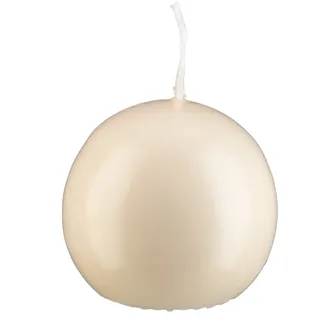 Kugelkerzen Champagner 7 cm, 12 Stück