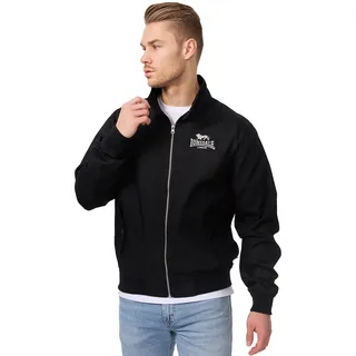 Lonsdale Herren Jacke Jacke Slim Fit Harrington, Black, XXL